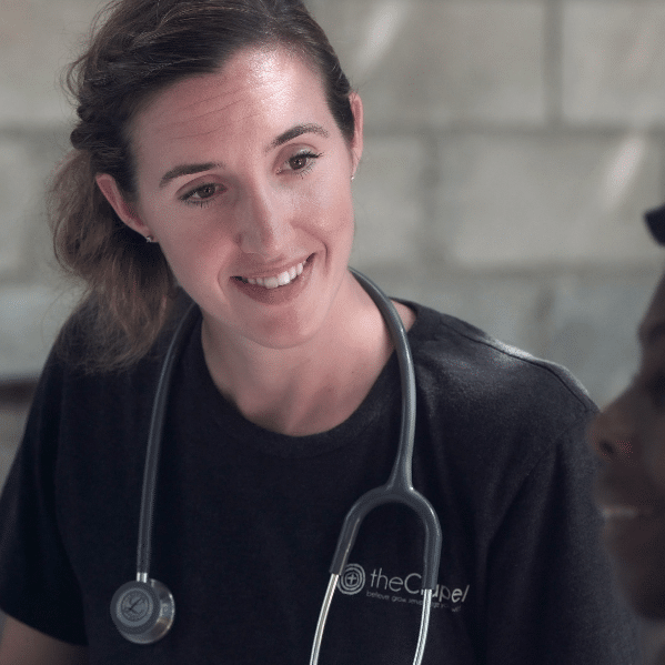 Doctor with a patient